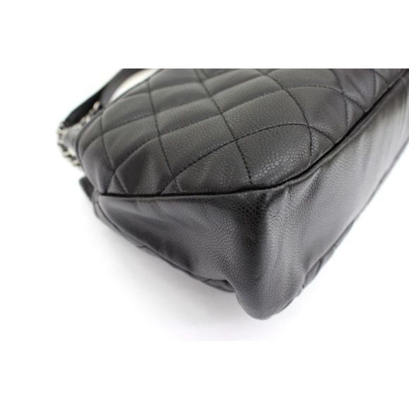 Chanel Caviar Chain Shoulder Matelasse Black Here Mark - Picture 5 of 7